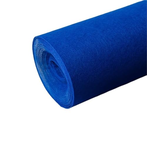OPIGJUFD Messeteppich Rot Blaue Hochzeit Vlies Outdoor Korridor Läufer Teppich Dekoration Hochzeit Zeremonie Weihnachtsfeier(3.0 M_1M) von OPIGJUFD
