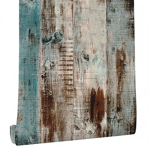 OPIGJUFD Tapete Wohnzimmer Wasserdichte Holz Vinyl Tapetenrolle Self Adhesive Decor Kontakt Papier Türen Schrank Desktop Moderne Möbel Dekorative Aufkleber(90062,45cm x 6m) von OPIGJUFD