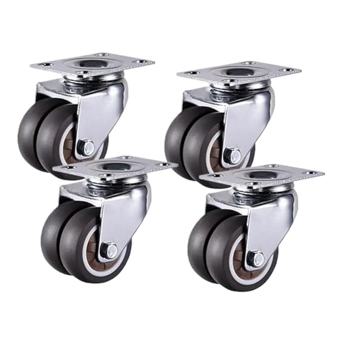 Rollen Für Möbel 4 Stück 2 Zoll Universal-Stuhlräder Möbel Schwenkbare Stille Lenkrolle Ersetzen Sie Hardware Trolley Tool for Büro-/Computerstühle Rollen Für Möbel 4 Stück 2 Zoll Universal-Stuhlräder Möbel Schwenkbare Stille Lenkrolle Ersetzen Sie Hardware Trolley Tool for Büro-/Computerstühle von OPIGJUFD