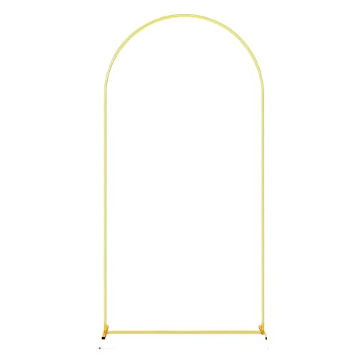 Traubogen Hochzeit Bogen Metall Gold Hochzeitsbogenständer 1 STÜCK 3,9 FT 5,9 FT 7,2 FT Hochzeitsbogenrahmen Hintergrund Zeremonie Dusche Dekorationen(50x120cm 3.94FT) von OPIGJUFD