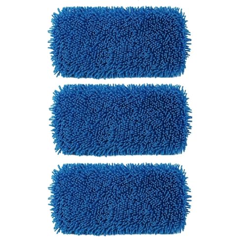 Wischmopp Bezug 3er-Pack wiederverwendbare Mikrofaser-Mopp-Pads, waschbare Nassmopp-Nachfüllungen for die Bodenreinigung Wischmopp Bezug 3er-Pack wiederverwendbare Mikrofaser-Mopp-Pads, waschbare Nassmopp-Nachfüllungen for die Bodenreinigung von OPIGJUFD