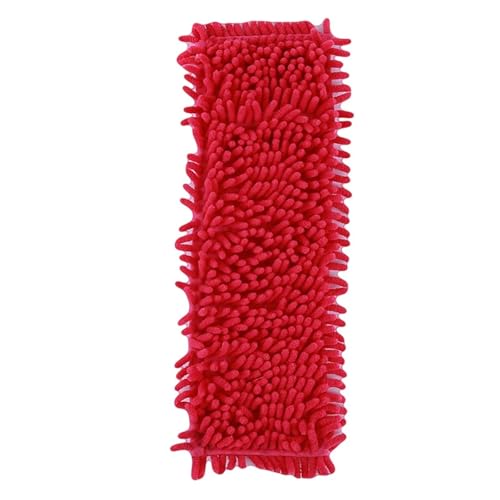 Wischmopp Bezug Haushaltsreinigungspads, Moppkopf-Ersatzteile, Nachfüllpackungen, Haushaltsstaubmoppkopf-Ersatzteile, geeignet for Reinigen von Böden(Red) von OPIGJUFD