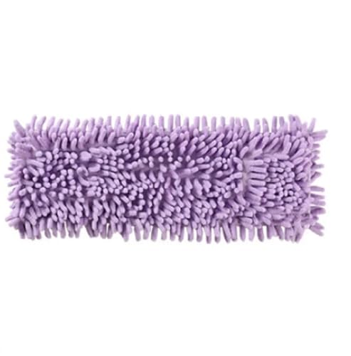 Wischmopp Bezug Mopp-Ersatzkopf for Waschen von Bodenreinigungstüchern aus Mikrofaser, selbstdrehendes Pad-Lappen(Purple) von OPIGJUFD