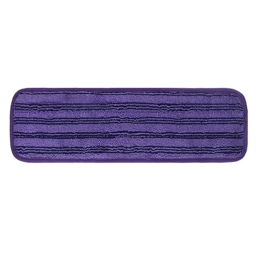 Wischmopp Bezug Wiederverwendbare Wischpads, Mikrofaser-Wischpads, waschbare Ersatztücher, geeignet for eine Vielzahl von Oberflächen(PURPLE) von OPIGJUFD