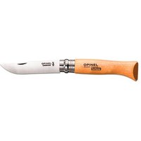 OPINEL No. 8 Carbon Klappmesser braun von OPINEL