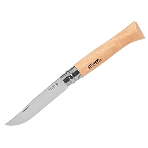 Opinel 12 INOX buk • KLAPPMESSER • TASCHENMESSER Alltags Messer EDC • Gesamtlänge: 285mm • PTM-de. von Opinel