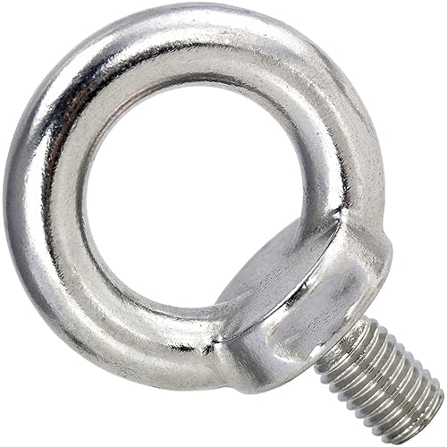 OPIOL QUALITY® 2 Stück Ringschrauben M20 Edelstahl A4 V4A Augenschraube ähnl. DIN 580 Ringbolzen Ringösen Ösenschrauben von OPIOL QUALITY