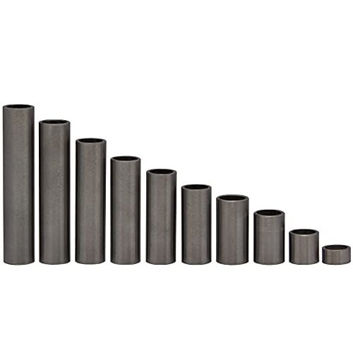 OPIOL QUALITY® Distanzhülsen M7/M8 (Ø Innen: 8 mm; Ø Außen: 10 mm; Länge: 5 mm) aus Edelstahl A2, Rohr geschweißt (4 Stück) Madenschrauben Abstandshülsen Distanzbuchsen Aluhülse Abstandsbuchsen von OPIOL QUALITY