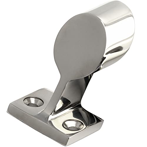 OPIOL QUALITY® Handlauf Endstück Edelstahl A4 V4A 60° 25 mm (2 Stück) Handlaufdurchlass Handlauf Geländer Reling Durchlass Endstück Badezimmer Rutschfest Haltegriff von OPIOL QUALITY