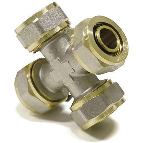 Pipetec Schraubfitting-Kreuzung 20 x 2 Schraub-Kreuzung Schraubfitting Kreuzung Klemmverschraubung Verbundrohr Aluverbundrohr DVGW Pipetec Schraubfitting-Kreuzung 20 x 2 Schraub-Kreuzung Schraubfitting Kreuzung Klemmverschraubung Verbundrohr Aluverbundrohr DVGW von OPIOL QUALITY