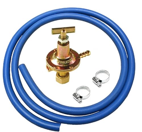 OPIROS Promo Box Hochdruckregler + Schlauch 3 m + Schlauchschellen (Hochdruckregler + Schlauch + Kabelbinder) von OPIROS