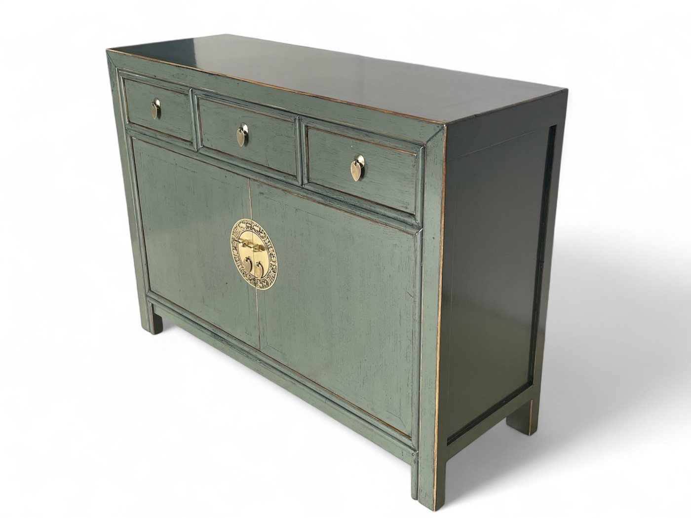 OPIUM OUTLET Kommode Sideboard Schrank Asia Möbel (BxTxH: 117x40x85 cm, Hochzeitsschrank Büffet Anrichte), chinesisch asiatisch orientalisch vintage komplett montiert von OPIUM OUTLET