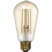 Opjet 011818 Ampulle E27 4W LED - Retro Edison Vintage Ø6,4cm - Filament vertikal von OPJET