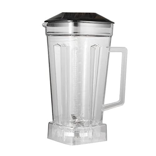 OPLLER Ersatzkrug für Mixer Ersatzteil Transparent 2L Fassungsvermögen Mixer Ersatzkompatibel für Silver Mixer von OPLLER