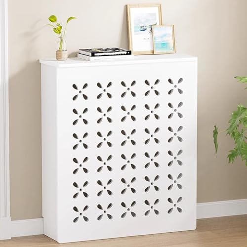 OPOLDBDMAC Heizkörperverkleidung Heizungsabdeckung Weiß Heizkörper Abdeckung Heizungsverkleidung Holz Rauchfest Staubdicht Dekorative Schrank Für Verstaute Rohre(27.6"Lx31.5"Hx7.9"W/70x80x20cm) von OPOLDBDMAC