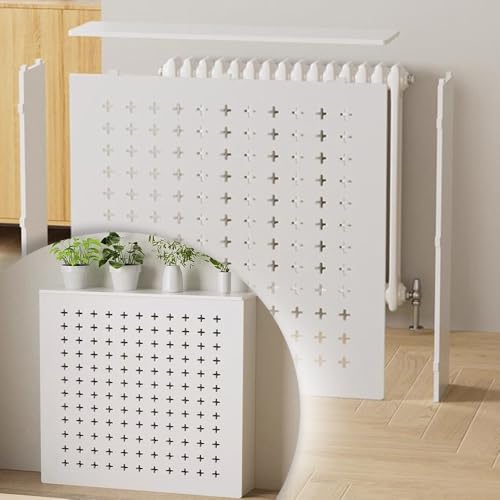 OPOLDBDMAC Heizkörperverkleidung Modernes Lamellen-Design Heizkörper Abdeckung, Erhöhte Abriebfestigkeit Paneel Heizkörperabdeckung Für Schlafzimmer Wohnzimmer Büro(60 * 60 * 20cm/24 * 24 * 8in) OPOLDBDMAC Heizkörperverkleidung Modernes Lamellen-Design Heizkörper Abdeckung, Erhöhte Abriebfestigkeit Paneel Heizkörperabdeckung Für Schlafzimmer Wohnzimmer Büro(60 * 60 * 20cm/24 * 24 * 8in) von OPOLDBDMAC