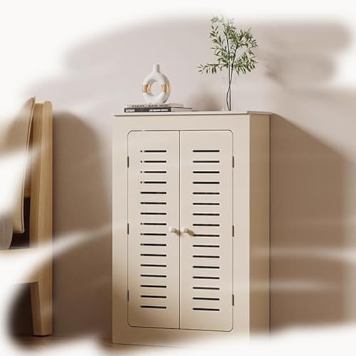 OPOLDBDMAC Heizungsabdeckung Mit 2 Türen, Lagerplattform, Modern Schlafzimmer Schmücken Heizung Abdeckung, Verstaute Rohre Verstecken Heizkörperverkleidung Wärmepumpe(90x80x20cm/35.4x31.5x7.8in) von OPOLDBDMAC
