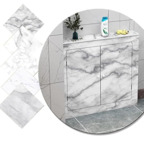 OPOLDBDMAC Heizungsverkleidung PVC-Schrank Heizkörperverkleidung Mit Top Lagerung Design，Modern Gitter Abdeckung Für Verstaute Rohre Verstecken Staubdicht Atmungsaktiv(3-side-E,90x80cm/35.4x31.5in) von OPOLDBDMAC