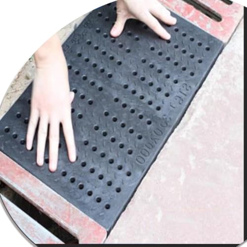 OPOLDBDMAC Kanalisationsrost Entwässerungsrinnen Leichtgewicht Kunstharz Kunststoff Kanalisationsabdeckung Garten Küche Die Kanalisation Gully Abdeckung 20cm 30cm Breite(50X20X2cm/19.7X7.9x0.8in) von OPOLDBDMAC