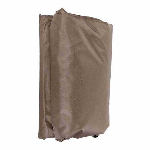 OPPWONG -Abdeckung, Deckungsabdeckungen Abdeckung Protektor Pool Winterabdeckung Quadratwähler Schwerlastabdeckung Beschützer Im Freien Spa Cover 190T Polyester TAFT (Kaffeefarbe) von OPPWONG