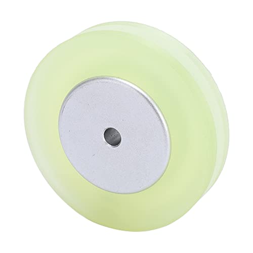 OPPWONG Encoder -Messmessung Rollengummirad, 6 -mm Lochdurchmesser Encoder Zubehör Länge Counter Rad mit Sechskantschlüssel Aluminium und Silikon Zur Messung und Position (BEM-V15-XJL) von OPPWONG