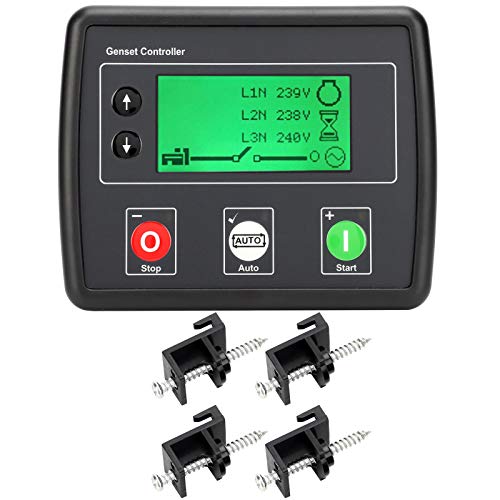 OPPWONG Genset Engine Controller, DSE4520 Automatische Netzausfallsteuermodul Elektronischer Generator Controller Generator Controller Modul Self Start -Schutzregler für Generator OPPWONG Genset Engine Controller, DSE4520 Automatische Netzausfallsteuermodul Elektronischer Generator Controller Generator Controller Modul Self Start -Schutzregler für Generator von OPPWONG