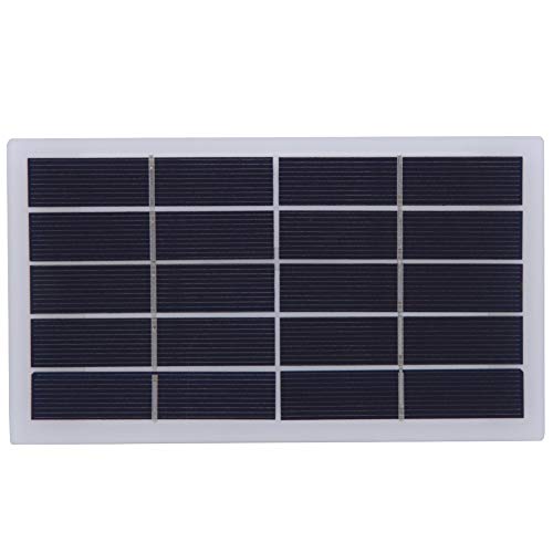 OPPWONG Kleine Sonnenkollektoren, Kleine Solarpanel Tragbare Solarpanel mit Clamp/Holder Polysilicon 2W 5V für Outdoor (#1) von OPPWONG