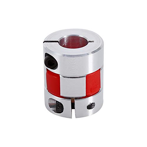 OPPWONG Motorkupplung, Plum Flexible Wellenkupplung Klauenwellenkupplung Antriebswellenkupplung Aluminium Motoranschluss Spinnenkupplung für 3D-Drucker CNC-Maschine Servo-Schrittmotor von OPPWONG