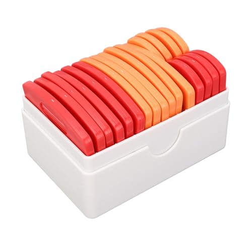 OPPWONG Strickblocker, Häkeln Blockierplatte Häkelblockierung mit Aufbewahrungsbox 20pcs Strick Blockierstift Kit Kunststoff aus Edelstahl Strick -Blockierkamm für Home Studio von OPPWONG