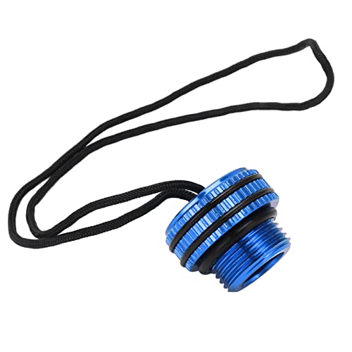 OPPWONG Tauchtankventil, Tauchregler -Protektor -Tauch Tauch Tankventil mit Kabelaluminiumlegierung Zum Tauchen (Blue) von OPPWONG