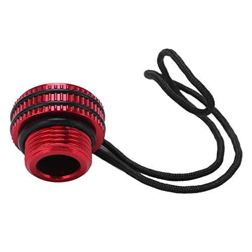 OPPWONG Tauchtankventil, Tauchregler -Protektor -Tauch Tauch Tankventil mit Kabelaluminiumlegierung Zum Tauchen (Rot) von OPPWONG