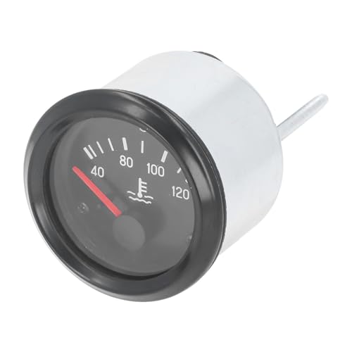 Wassertemperaturanzeige, Digitale Temperaturanzeige für Autos, 40 Bis 120 ℃, Thermometer, 52 Mm, Am Armaturenbrett Montierbar, Aluminiumlegierung für Autos, Boote, Traktoren (24V Wassertemperaturanzeige, Digitale Temperaturanzeige für Autos, 40 Bis 120 ℃, Thermometer, 52 Mm, Am Armaturenbrett Montierbar, Aluminiumlegierung für Autos, Boote, Traktoren (24V von OPPWONG