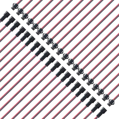 10/20 Paar SM-Anschlusskabelverbinder – Stecker auf Buchse | for LED-Downlights und Deckenlampen, sichere Beleuchtungsverkabelung, einfacher Anschluss(20 pairs) von OPQWAPECE