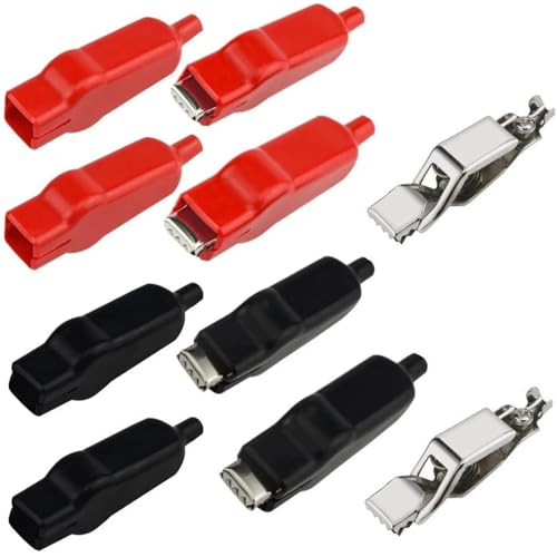 2 Stück isolierte Clips | 20 A elektrische Prüfklemmen, schwarz und rot for Auto, Auto 2 Stück isolierte Clips | 20 A elektrische Prüfklemmen, schwarz und rot for Auto, Auto von OPQWAPECE