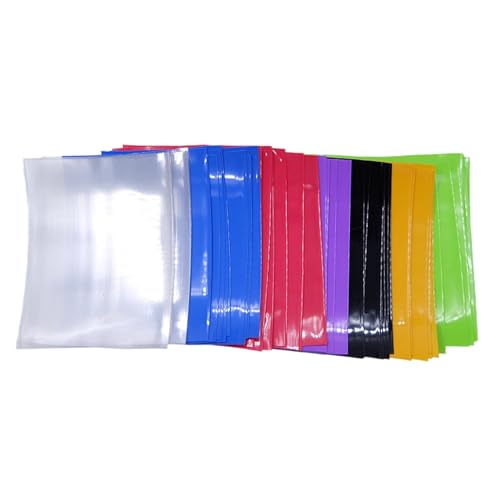 20/100 Stück 18650 Akku PVC Schrumpfschlauch vorgeschnitten | for 1S 2S 3S 4S Akkus, Schutzhülle, Schrumpfschlauch(3 (85 x 43mm),PURPLE_100 PCS) von OPQWAPECE