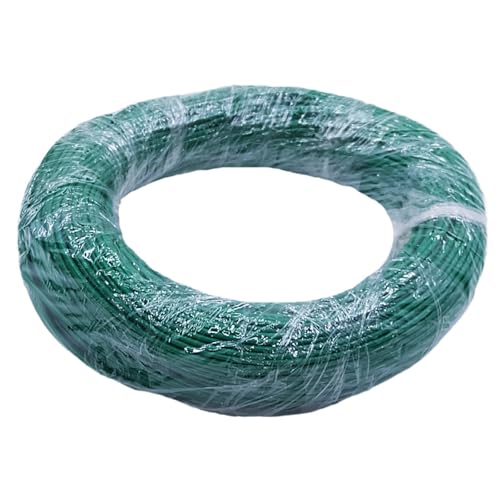 5 m/10 m flexibles RV-Kupferkabel | PVC-isoliertes Elektrokabel, 300/500 V, einadrig, mehradrig, for Auto-Audiokabel(Green,5M_11AWG (4.0MM2)) von OPQWAPECE