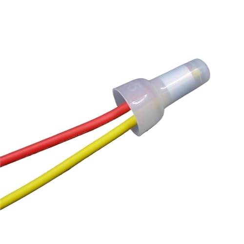 50/100 Stück CE-1/CE-2/CE-5/CE-8 Kabelschuhe | Nylon-Drucktyp, for Auto-Audiokabel, Crimp-Spleißverbinder mit geschlossenen Kappen(CE-8-100pcs) von OPQWAPECE