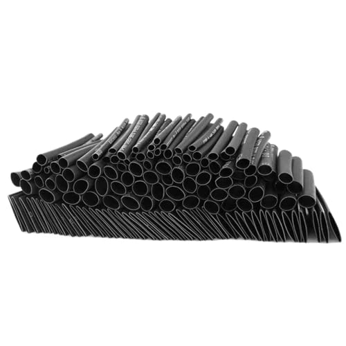 650-teiliges schwarzes Schrumpfschlauch-Set zugelassene Umwicklung im Verhältnis 2:1 | Schutz for Elektrokabel, sichere Drahtisolierung 650-teiliges schwarzes Schrumpfschlauch-Set zugelassene Umwicklung im Verhältnis 2:1 | Schutz for Elektrokabel, sichere Drahtisolierung von OPQWAPECE