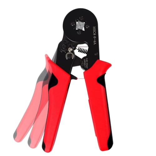Aderendhülsen-Crimpwerkzeug-Set – Ratschen-Aderendhülsen-Crimpzange | Mit AWG24-10-Anschlussklemmen, ideal for Kabelverbindungsaufgaben(Only Pliers) von OPQWAPECE