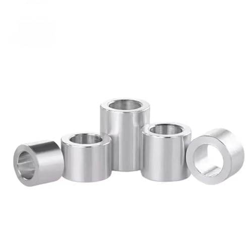 M3-M8 aluminium legierung runde washer flache scheibe buchse dichtung(D16x M6 (5pcs),Length 18mm) von OPQWAPECE