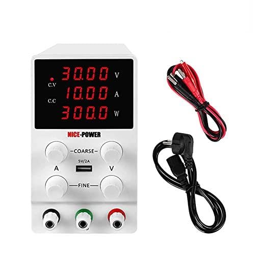 DC-Stromversorgung variabel, 12. 0V 3A. Hochpräzise Schaltspannung reguliert DC Labor-Stromversorgung 3 0V 10A 60V 5A Netzteile Verstellbare Bankquelle Hohe Präzision (Color : SPS3010) von OPSREY