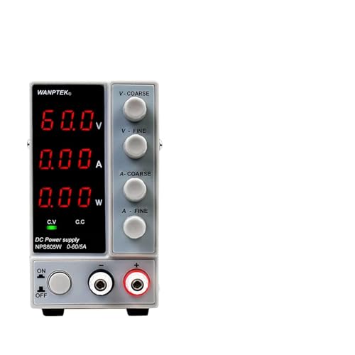 DC-Stromversorgung variabel, NPS605W ​​306W 3010W 1203W Variable Einstellbar DC Stromversorgung schalten 6A 10A. Laborbank Stromversorgungsquelle Hohe Präzision (Color : 3 Digits 60V 5A) von OPSREY