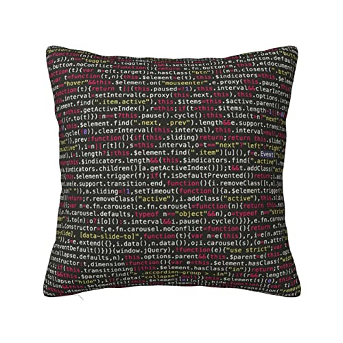 OPSREY Programmierer Programming Code gedruckt Wurfkissen dekorativer Kissenbezug Kissenbezug quadratisches Kissen von OPSREY
