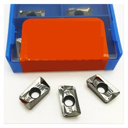 10 STÜCKE APKT1135PDFR-MA H01 Aluminium-Drehwerkzeuge APMT1135 R0.8 Aluminiumschneiden Geeignet for CNC-Werkzeugmaschinen von OPTEPYOE