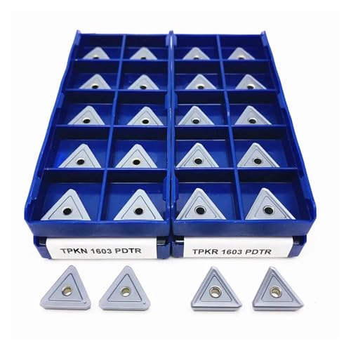 10 STÜCKE TPKR1603 TPKN1603 PDTR LT30 Hartmetall PVD Beschichtet CNC Externe Drehwerkzeuge(TPKN1603 PDTR LT30) von OPTEPYOE