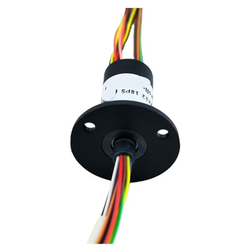 18 Kanäle 2A Außendurchmesser 12,4 mm Motorschleifring kleiner Mikro-360-Grad-Drehungsleitring von OPTEPYOE