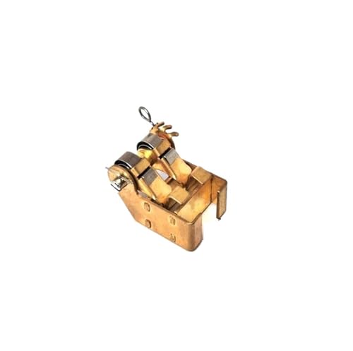 2 Stück DC-Motor Kohlebürstenhalter Kupfer Konstante Spannung Z4/112/132/160/180/200/ZZJ/560/Z2(25X10MM) von OPTEPYOE