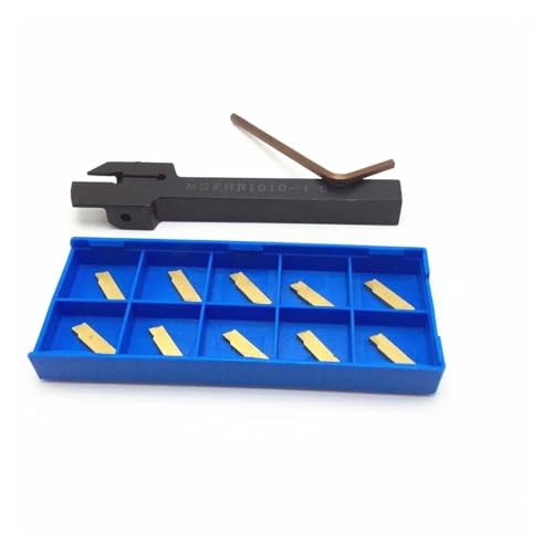 Ausgestattet mit MGR1010-1.5 externe nut drehen werkzeug halter + 10 hartmetall drehen werkzeuge MGMN150 G NC3030 maschine werkzeug zubehör Ausgestattet mit MGR1010-1.5 externe nut drehen werkzeug halter + 10 hartmetall drehen werkzeuge MGMN150 G NC3030 maschine werkzeug zubehör von OPTEPYOE