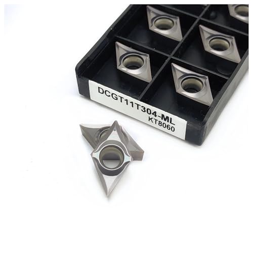DCGT11T302 DCGT11T304 ML KT8060 Hartmetall DCGT11T301 Bearbeitung Externe Drehen Werkzeuge Drehmaschine Schneiden(DCGT11T304-ML KT8060) von OPTEPYOE