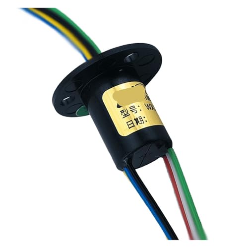 Der leitfähige Schleifring ist for alle Arten rotierender Geräte geeignet. 4-Wege-Kapselschleifring mit 5 Ampere und 12 mm Außendurchmesser von OPTEPYOE